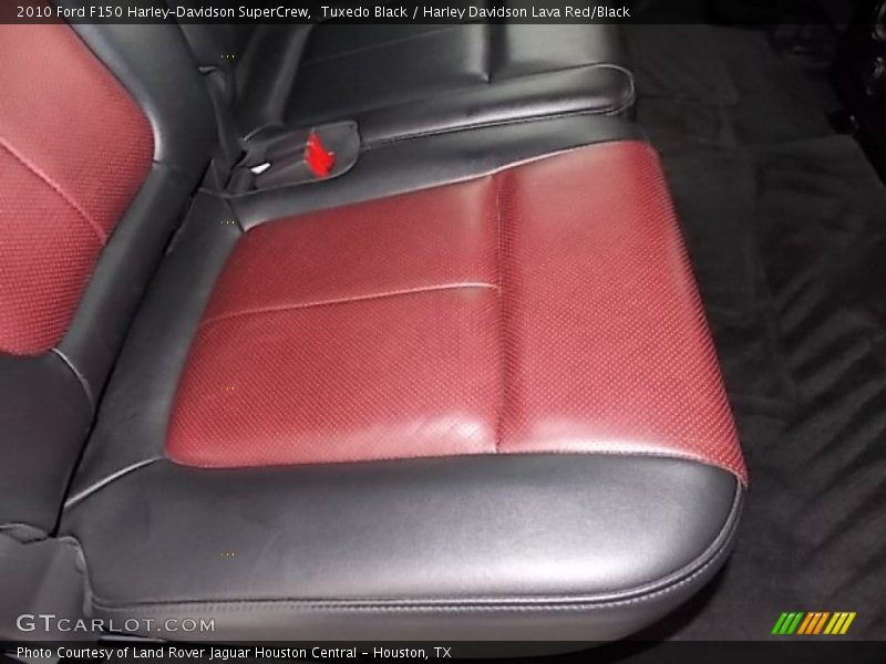 Tuxedo Black / Harley Davidson Lava Red/Black 2010 Ford F150 Harley-Davidson SuperCrew