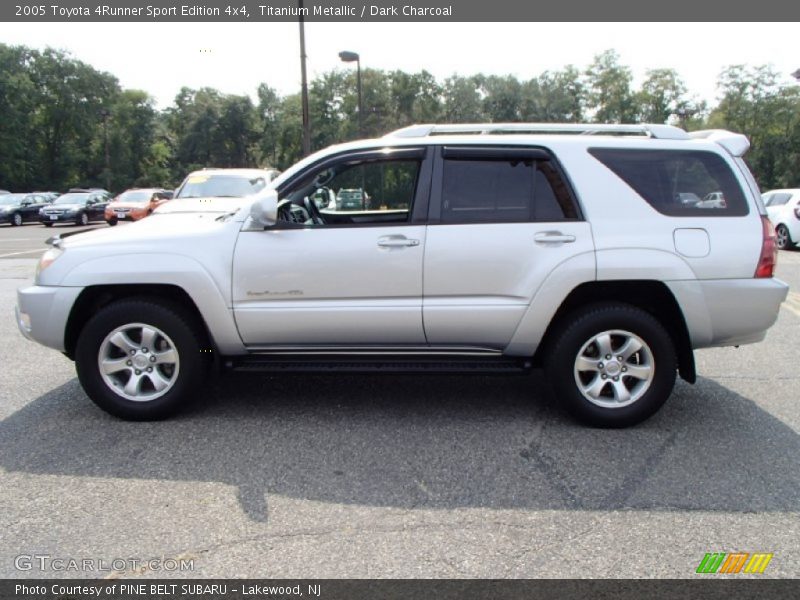 Titanium Metallic / Dark Charcoal 2005 Toyota 4Runner Sport Edition 4x4