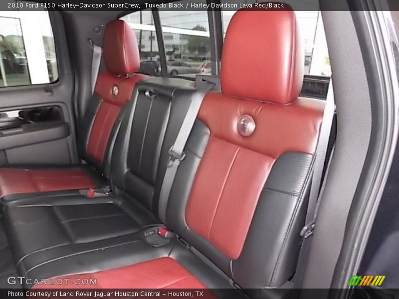 Tuxedo Black / Harley Davidson Lava Red/Black 2010 Ford F150 Harley-Davidson SuperCrew