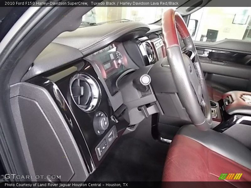 Tuxedo Black / Harley Davidson Lava Red/Black 2010 Ford F150 Harley-Davidson SuperCrew