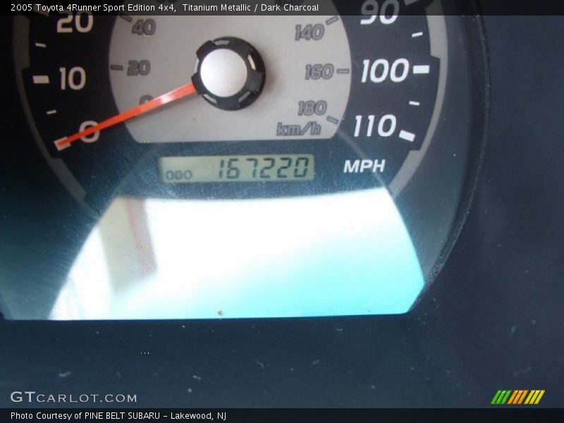 Titanium Metallic / Dark Charcoal 2005 Toyota 4Runner Sport Edition 4x4