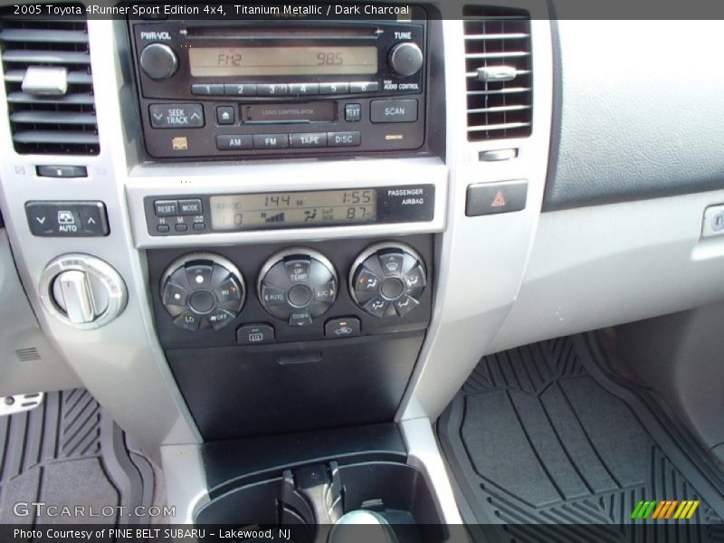 Titanium Metallic / Dark Charcoal 2005 Toyota 4Runner Sport Edition 4x4