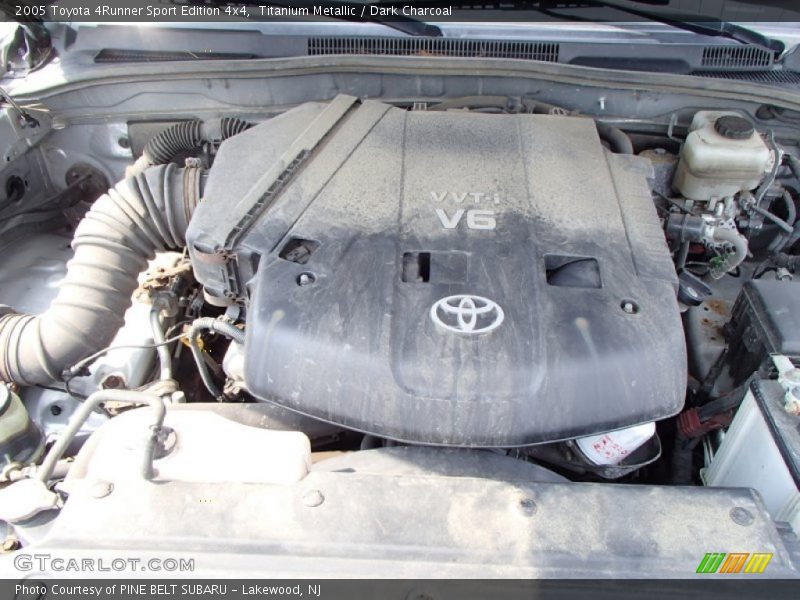 Titanium Metallic / Dark Charcoal 2005 Toyota 4Runner Sport Edition 4x4