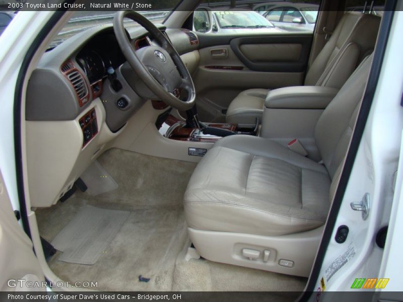  2003 Land Cruiser  Stone Interior