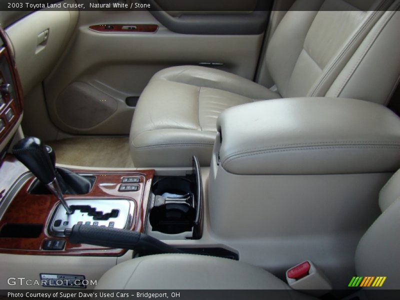 Natural White / Stone 2003 Toyota Land Cruiser