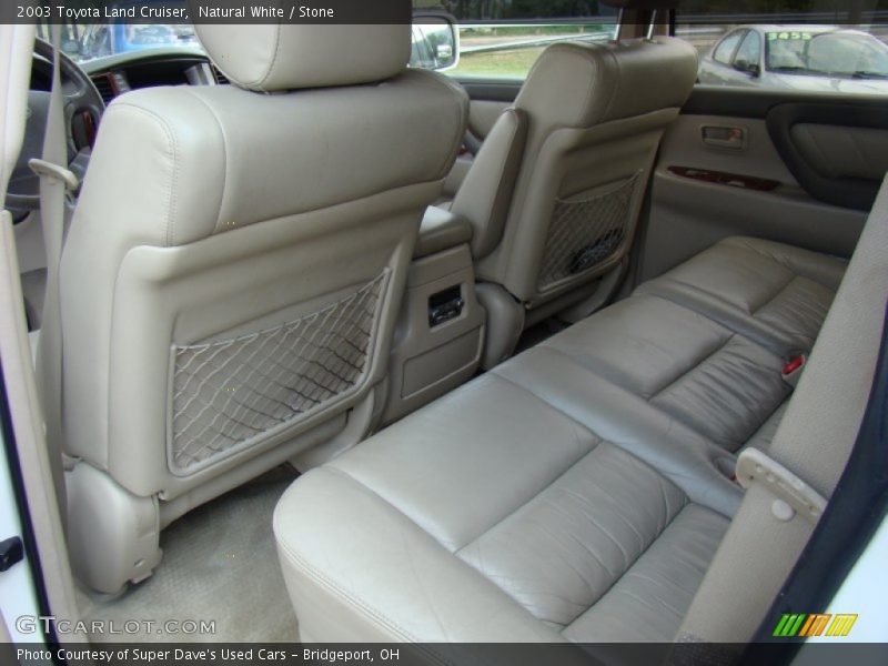 Rear Seat of 2003 Land Cruiser 