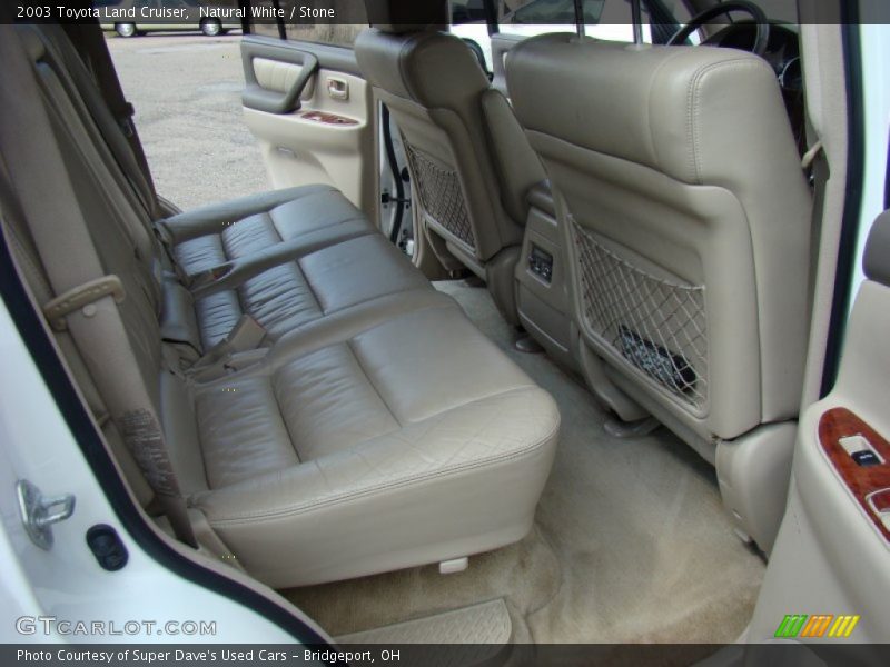 Natural White / Stone 2003 Toyota Land Cruiser