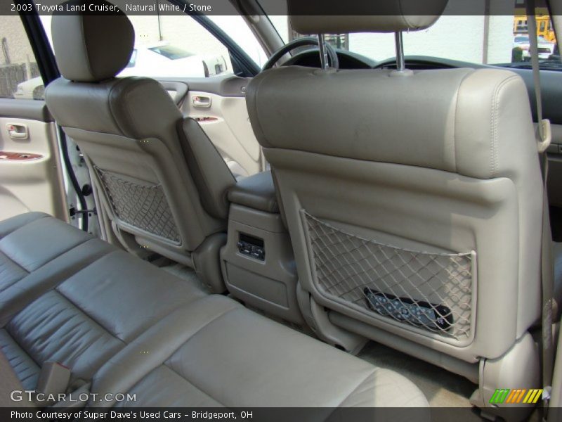 Natural White / Stone 2003 Toyota Land Cruiser