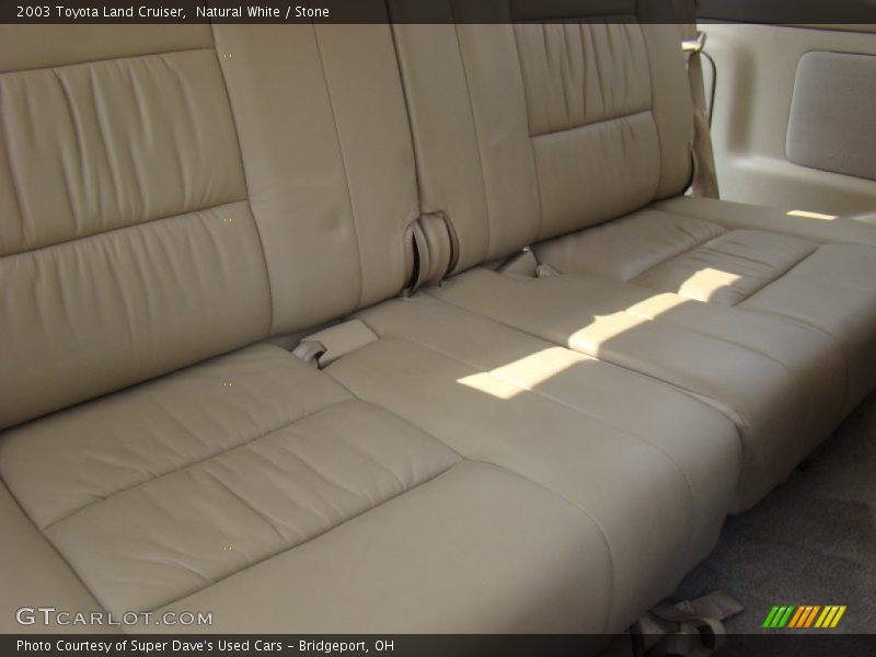 Natural White / Stone 2003 Toyota Land Cruiser