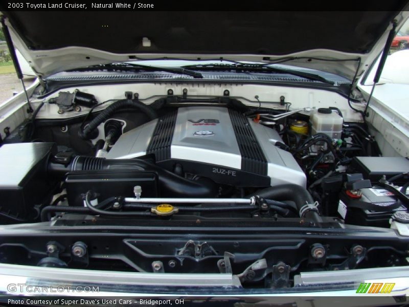  2003 Land Cruiser  Engine - 4.7 Liter DOHC 32-Valve V8