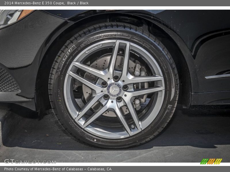 Black / Black 2014 Mercedes-Benz E 350 Coupe
