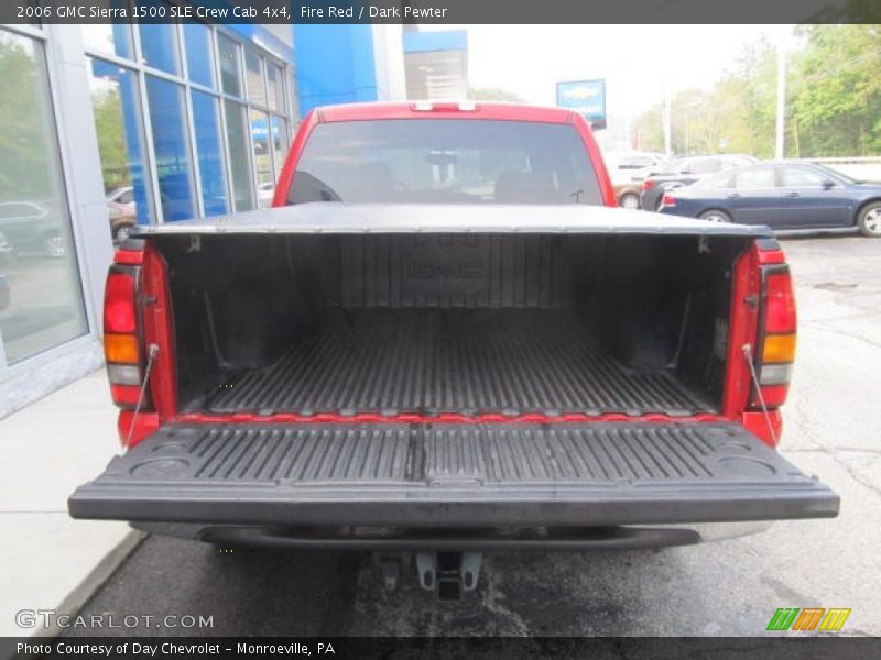 Fire Red / Dark Pewter 2006 GMC Sierra 1500 SLE Crew Cab 4x4