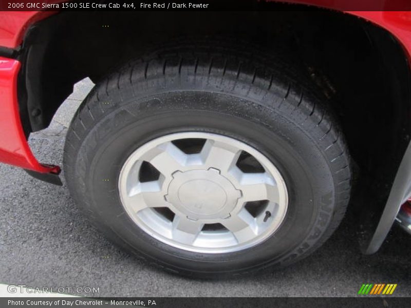 Fire Red / Dark Pewter 2006 GMC Sierra 1500 SLE Crew Cab 4x4
