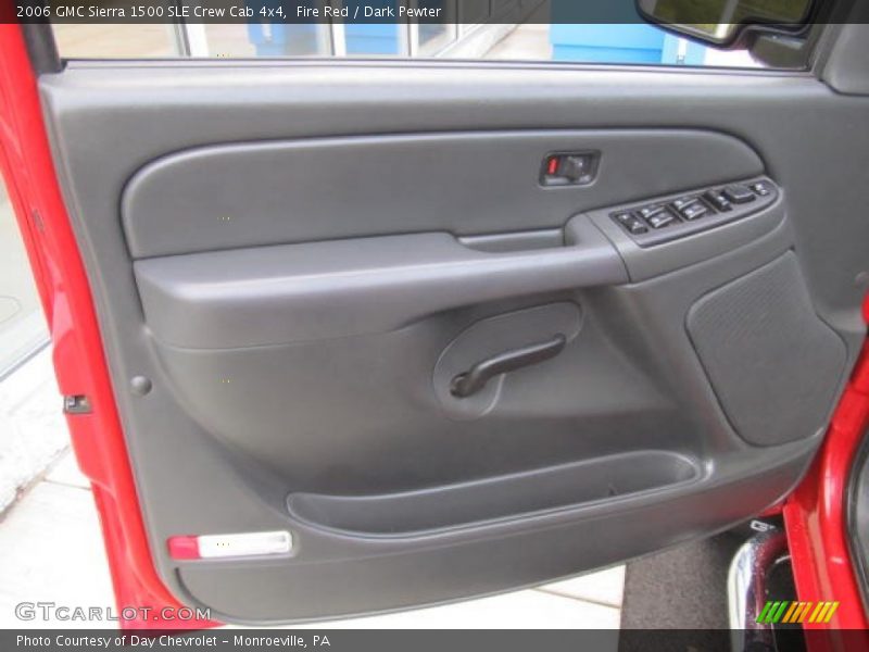 Fire Red / Dark Pewter 2006 GMC Sierra 1500 SLE Crew Cab 4x4