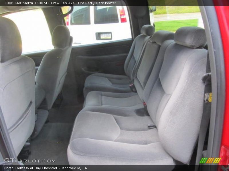 Fire Red / Dark Pewter 2006 GMC Sierra 1500 SLE Crew Cab 4x4