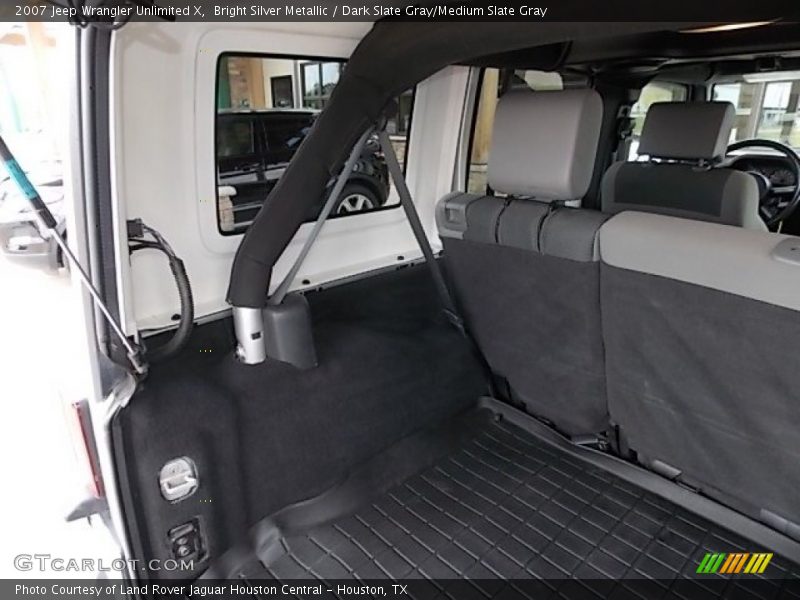 Bright Silver Metallic / Dark Slate Gray/Medium Slate Gray 2007 Jeep Wrangler Unlimited X