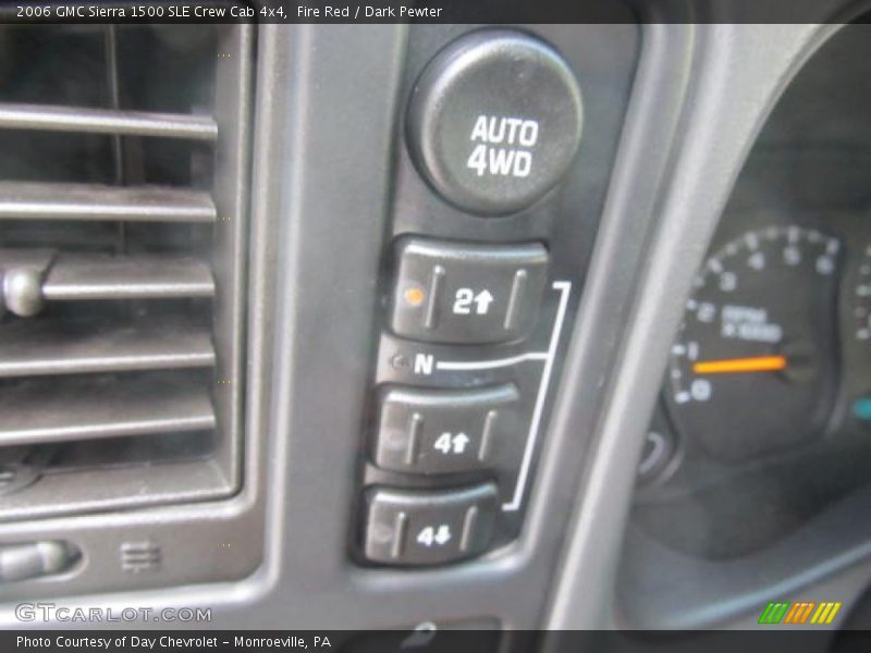 Fire Red / Dark Pewter 2006 GMC Sierra 1500 SLE Crew Cab 4x4