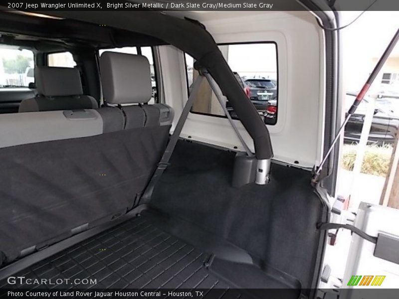 Bright Silver Metallic / Dark Slate Gray/Medium Slate Gray 2007 Jeep Wrangler Unlimited X