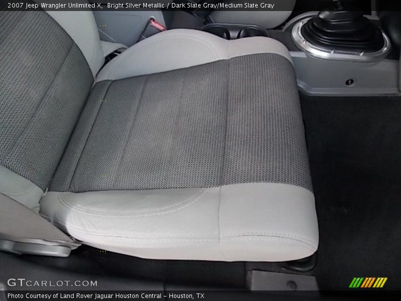 Bright Silver Metallic / Dark Slate Gray/Medium Slate Gray 2007 Jeep Wrangler Unlimited X