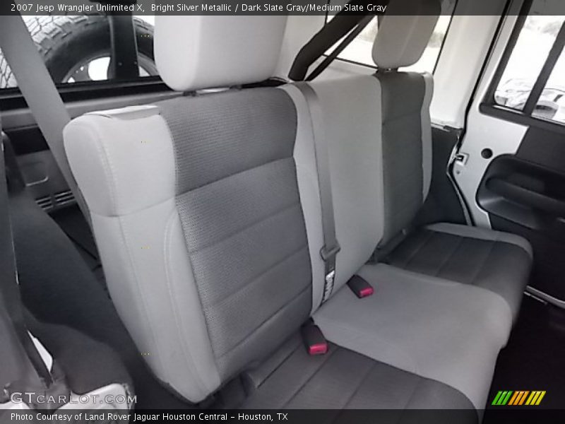 Bright Silver Metallic / Dark Slate Gray/Medium Slate Gray 2007 Jeep Wrangler Unlimited X