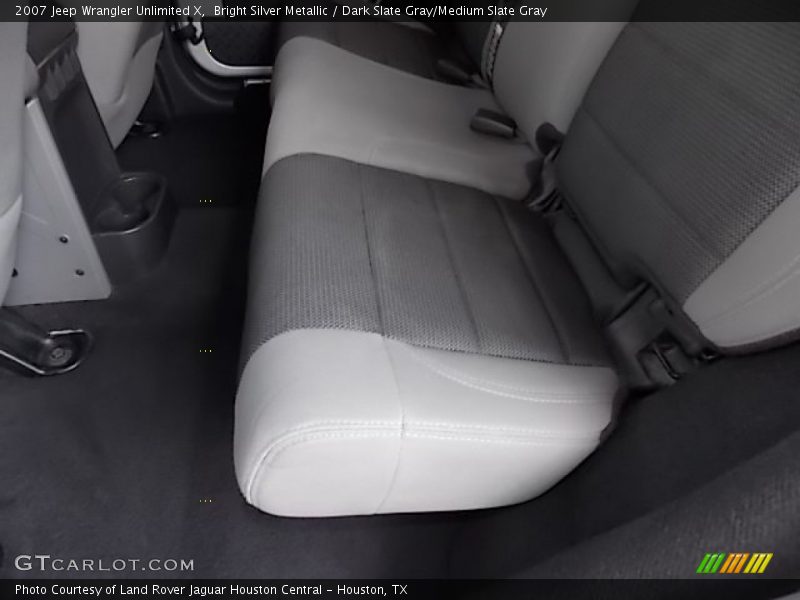 Bright Silver Metallic / Dark Slate Gray/Medium Slate Gray 2007 Jeep Wrangler Unlimited X