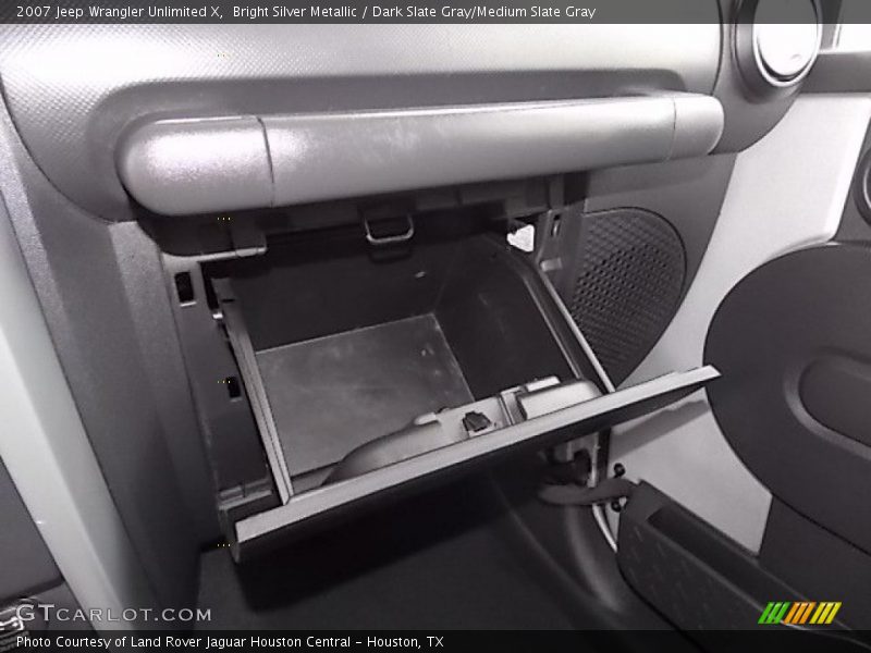 Bright Silver Metallic / Dark Slate Gray/Medium Slate Gray 2007 Jeep Wrangler Unlimited X