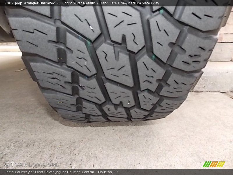 Bright Silver Metallic / Dark Slate Gray/Medium Slate Gray 2007 Jeep Wrangler Unlimited X