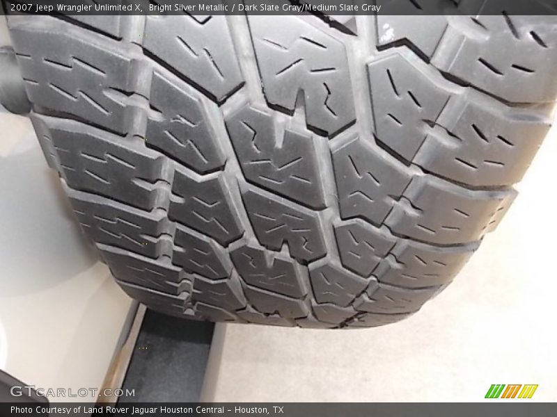 Bright Silver Metallic / Dark Slate Gray/Medium Slate Gray 2007 Jeep Wrangler Unlimited X