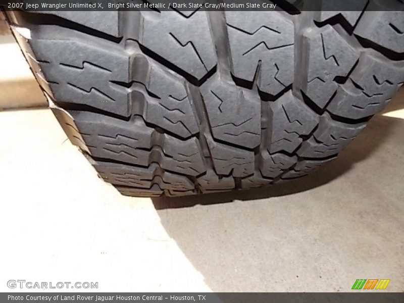 Bright Silver Metallic / Dark Slate Gray/Medium Slate Gray 2007 Jeep Wrangler Unlimited X