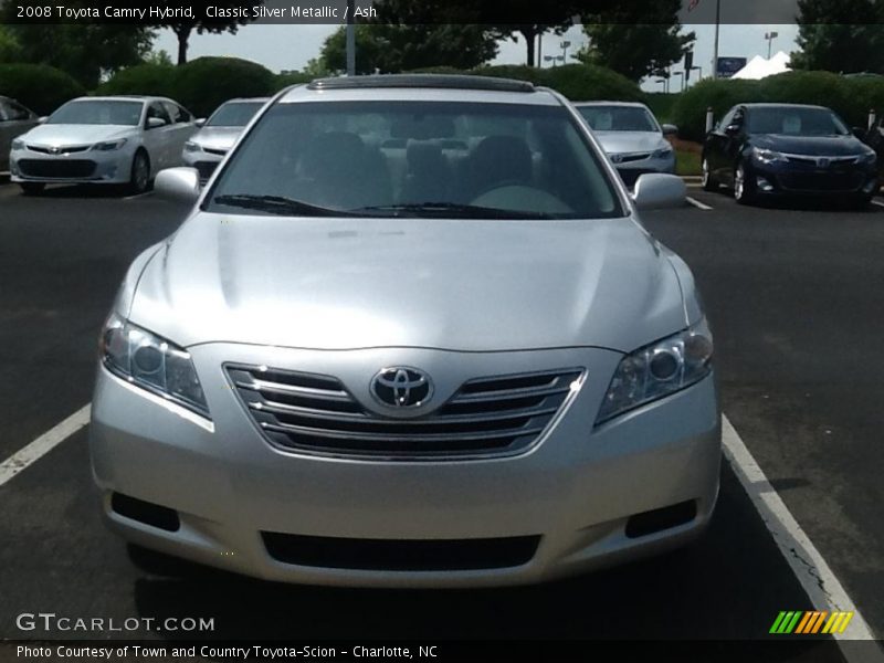 Classic Silver Metallic / Ash 2008 Toyota Camry Hybrid