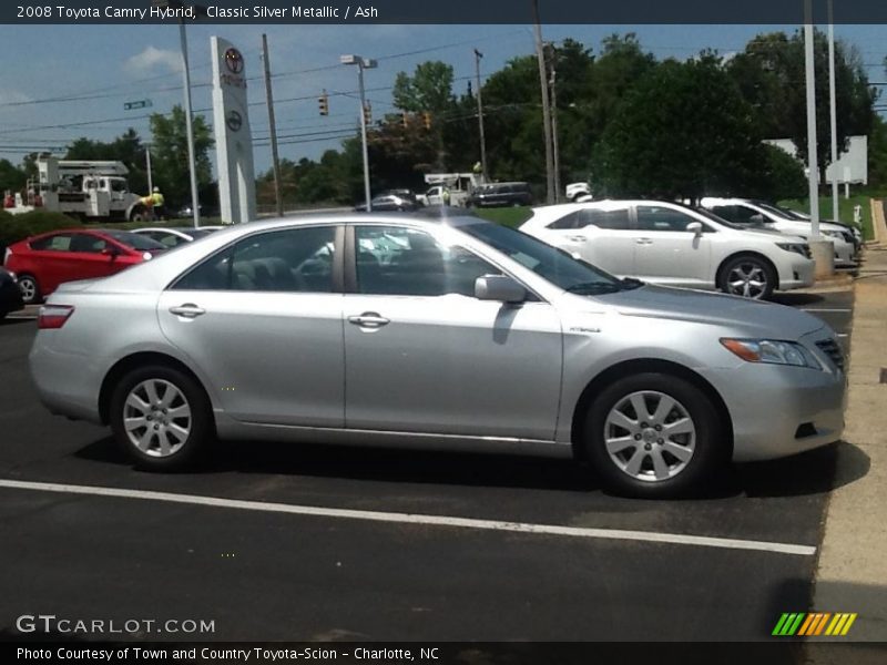Classic Silver Metallic / Ash 2008 Toyota Camry Hybrid