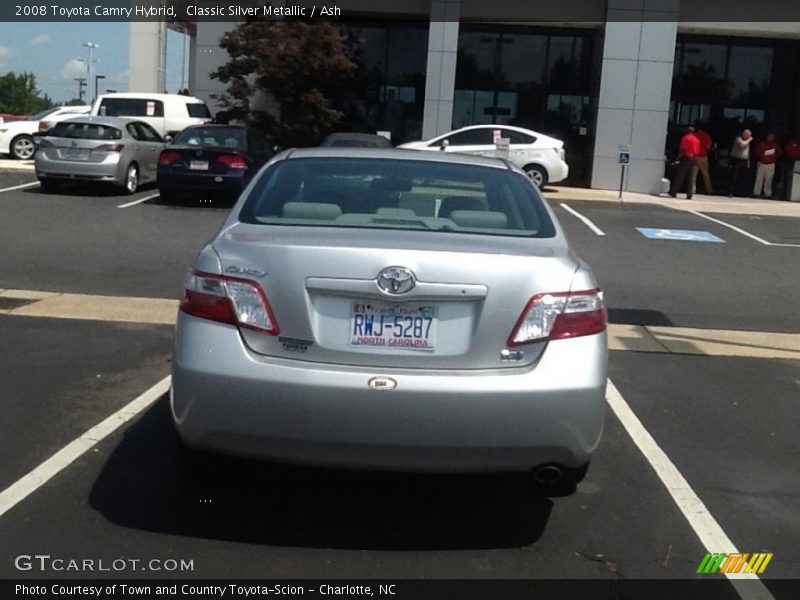 Classic Silver Metallic / Ash 2008 Toyota Camry Hybrid