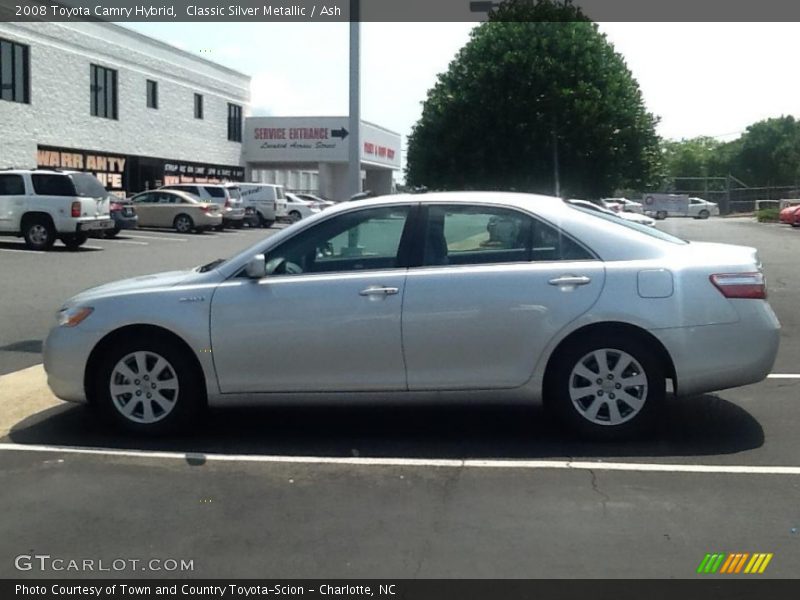 Classic Silver Metallic / Ash 2008 Toyota Camry Hybrid