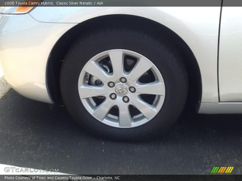 Classic Silver Metallic / Ash 2008 Toyota Camry Hybrid