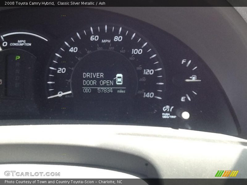 Classic Silver Metallic / Ash 2008 Toyota Camry Hybrid