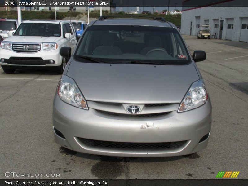 Silver Shadow Pearl / Stone Gray 2006 Toyota Sienna LE