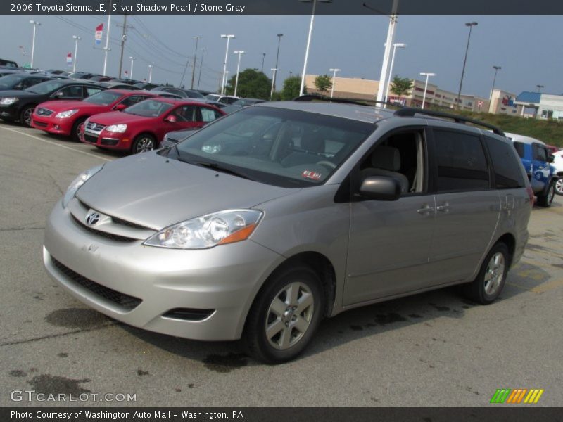 Silver Shadow Pearl / Stone Gray 2006 Toyota Sienna LE