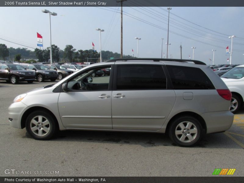 Silver Shadow Pearl / Stone Gray 2006 Toyota Sienna LE