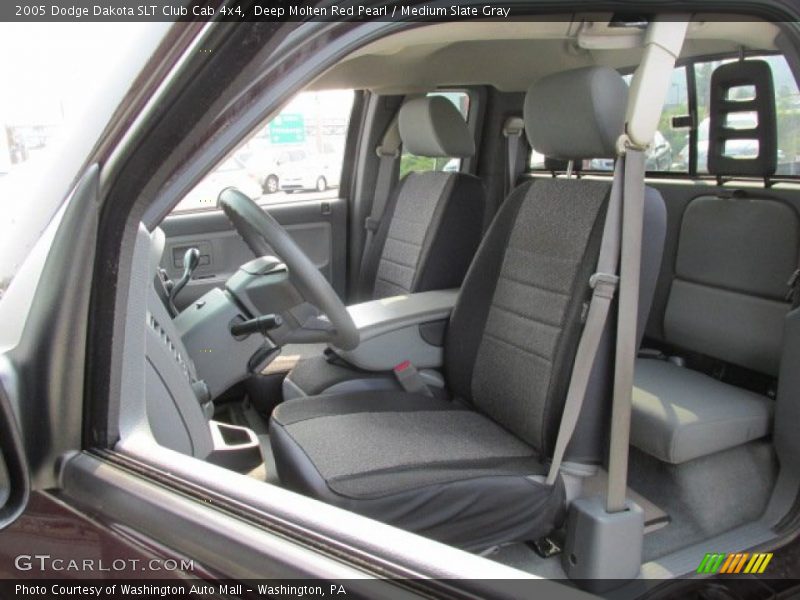 Deep Molten Red Pearl / Medium Slate Gray 2005 Dodge Dakota SLT Club Cab 4x4