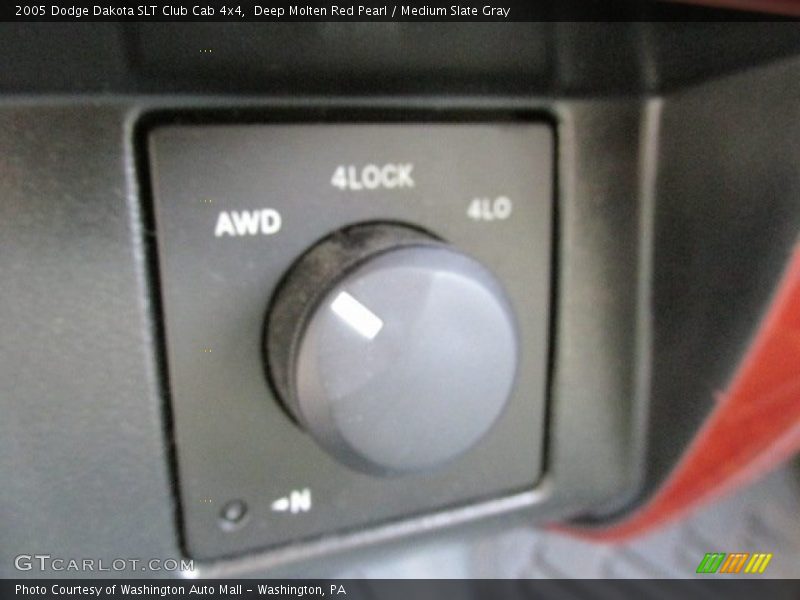 Deep Molten Red Pearl / Medium Slate Gray 2005 Dodge Dakota SLT Club Cab 4x4