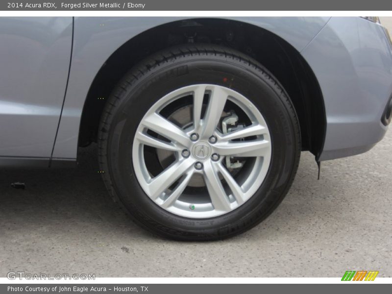 Forged Silver Metallic / Ebony 2014 Acura RDX