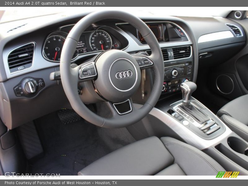  2014 A4 2.0T quattro Sedan Black Interior