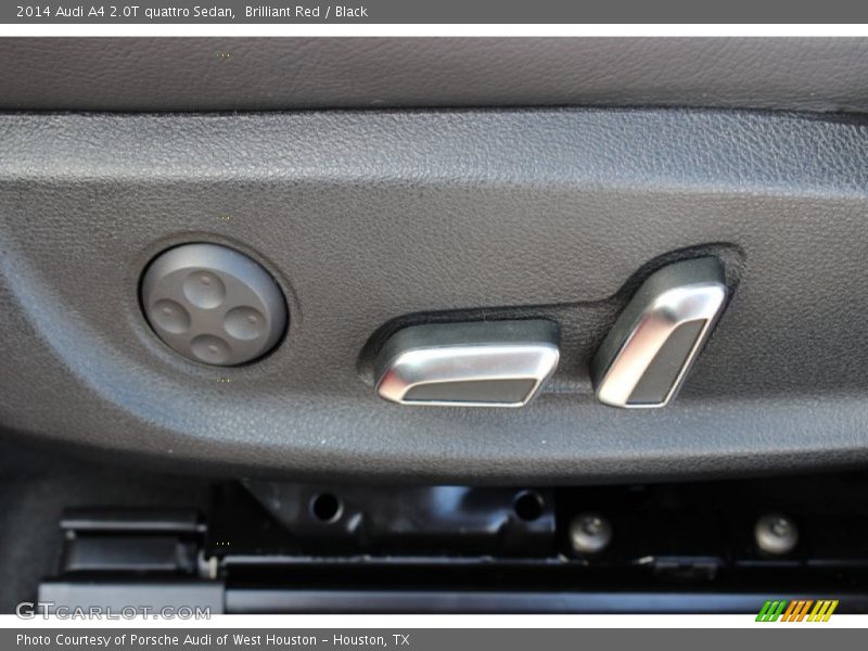 Brilliant Red / Black 2014 Audi A4 2.0T quattro Sedan