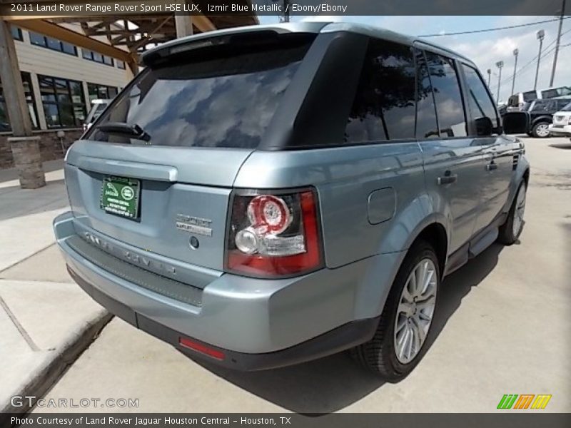 Izmir Blue Metallic / Ebony/Ebony 2011 Land Rover Range Rover Sport HSE LUX