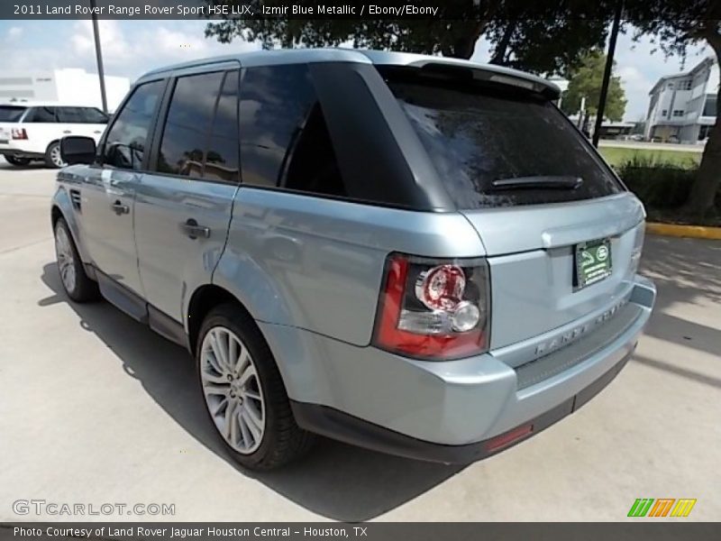 Izmir Blue Metallic / Ebony/Ebony 2011 Land Rover Range Rover Sport HSE LUX