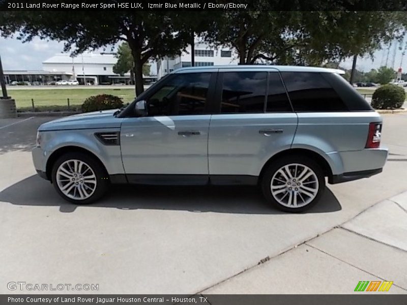 Izmir Blue Metallic / Ebony/Ebony 2011 Land Rover Range Rover Sport HSE LUX