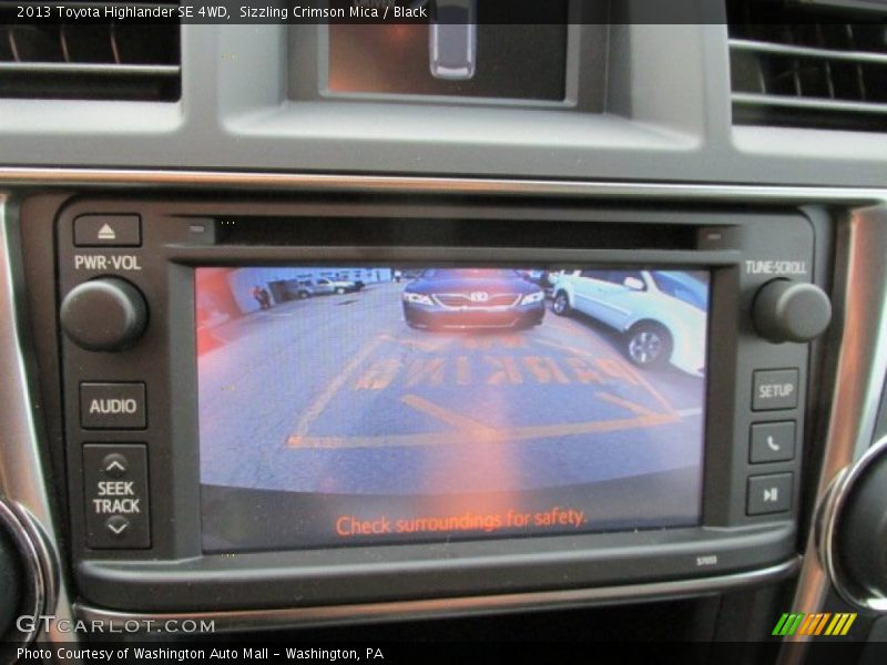 Sizzling Crimson Mica / Black 2013 Toyota Highlander SE 4WD