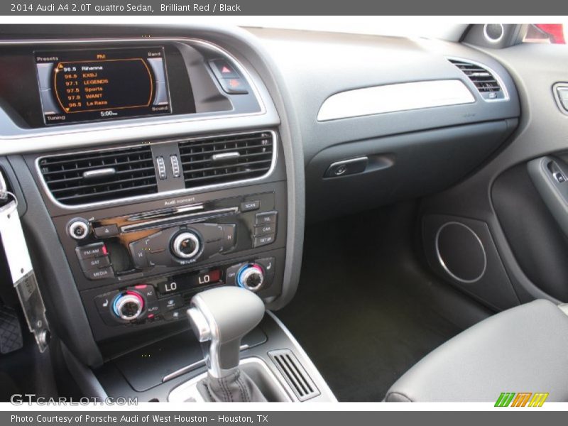 Brilliant Red / Black 2014 Audi A4 2.0T quattro Sedan