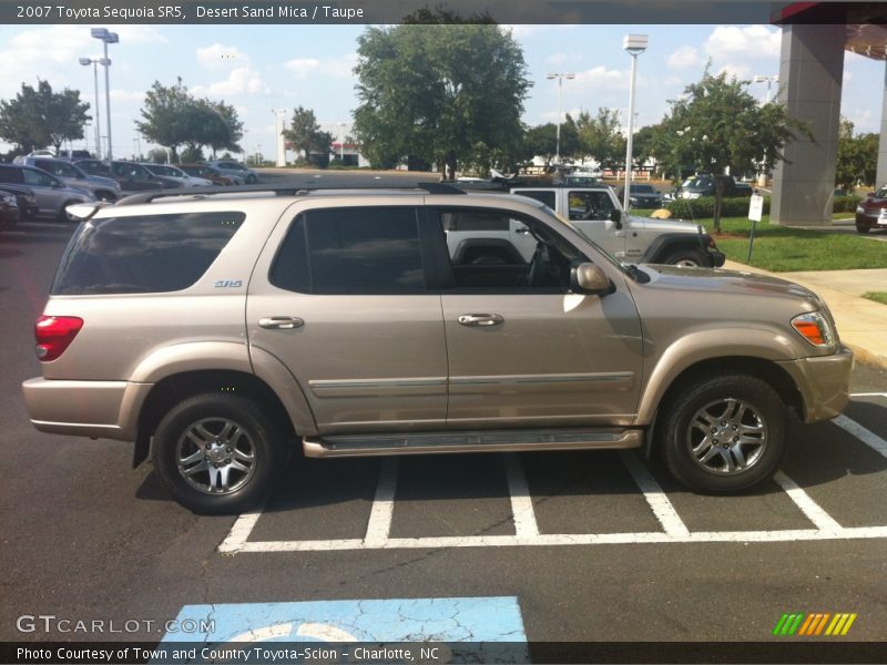  2007 Sequoia SR5 Desert Sand Mica