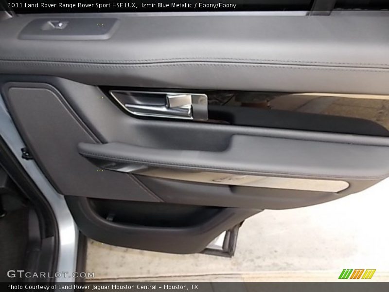 Izmir Blue Metallic / Ebony/Ebony 2011 Land Rover Range Rover Sport HSE LUX